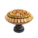 Load image into Gallery viewer, Assorted Baklava Decor Glass Tray Set 1114gm