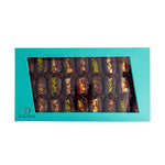 Load image into Gallery viewer, Rectangular Box Stuffed Dates Assorted Bar 750gm