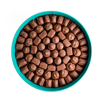 Show details for Milk Chocolate Assorted Esh Al Bulbul And Asawer Round Leather set 1206gm Picture of Milk Chocolate Assorted Esh Al Bulbul And Asawer Round Leather set 1206gm