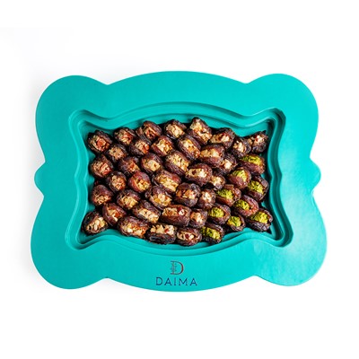 Show details for Daima Stuffed Dates Butter Fly Tray Small 1290gm Picture of Daima Stuffed Dates Butter Fly Tray Small 1290gm