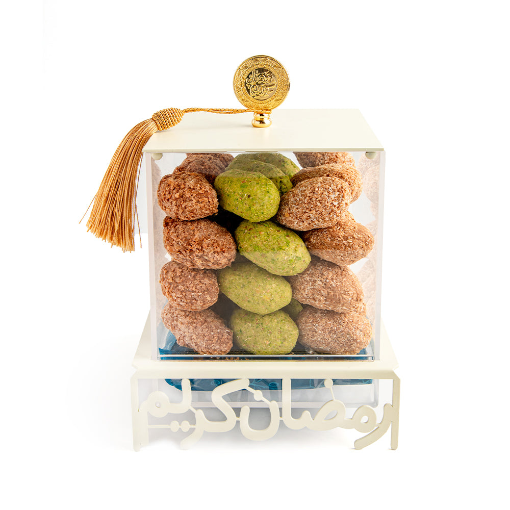 Daima acrylic square tray choco date assorted set 1060gm   image 2