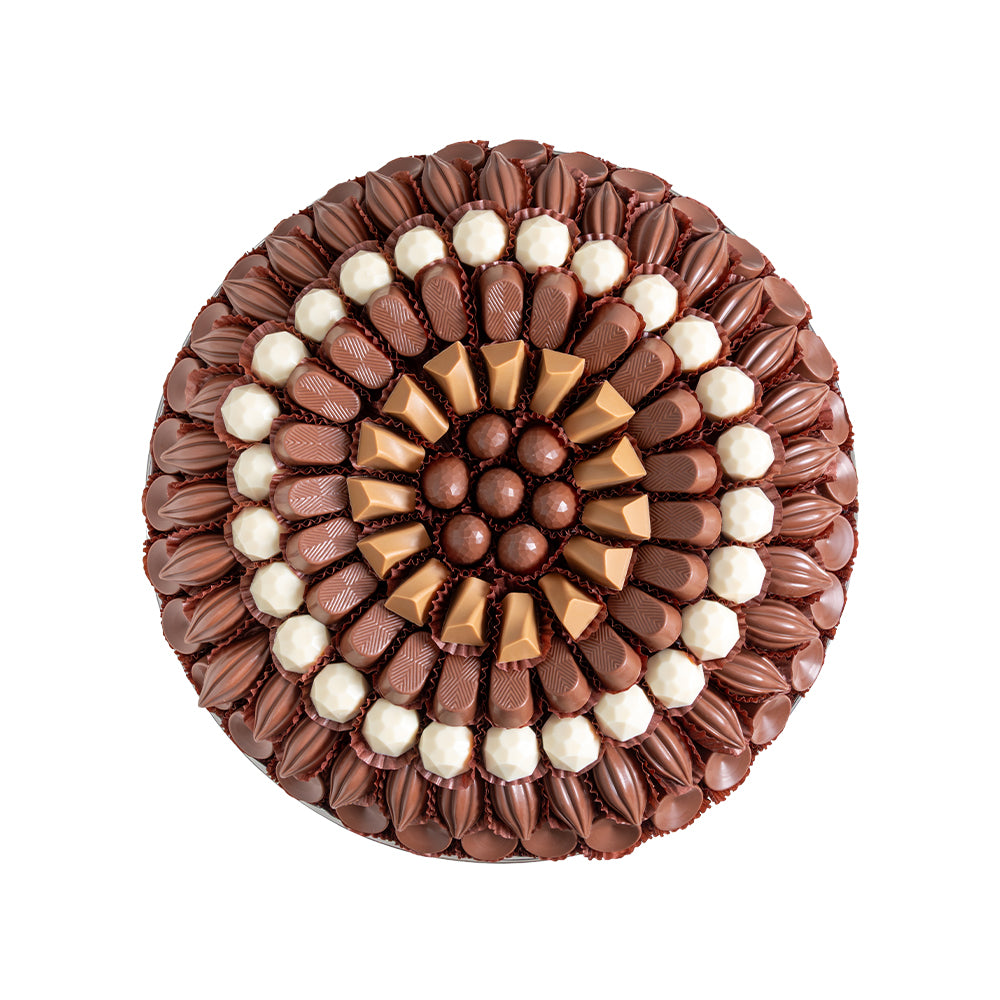 Daima Belly Tray Round Praline Chocolate Set 1310gm - Image 2