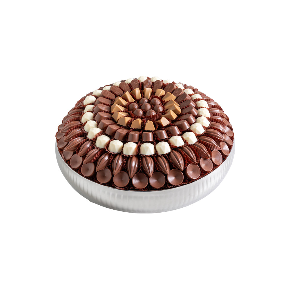 Daima Belly Tray Round Praline Chocolate Set 1310gm
