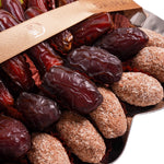 Load image into Gallery viewer, Daima Dates and Chocolate Silver Rectangular Tray 1995gm - Image 3
