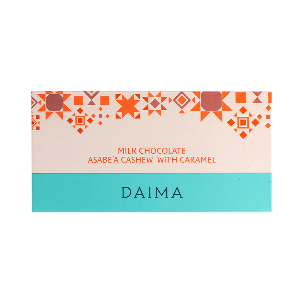 Daima Milk Chocolate Asabea Cashew with Caramel - Image 3