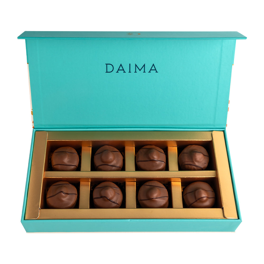 Daima milk chocolate esh al bulbul hazelnut