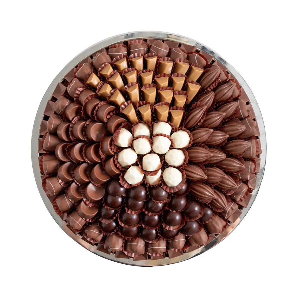 Daima Perce Neige Round Praline Chocolate Tray 1545gm - Image 2