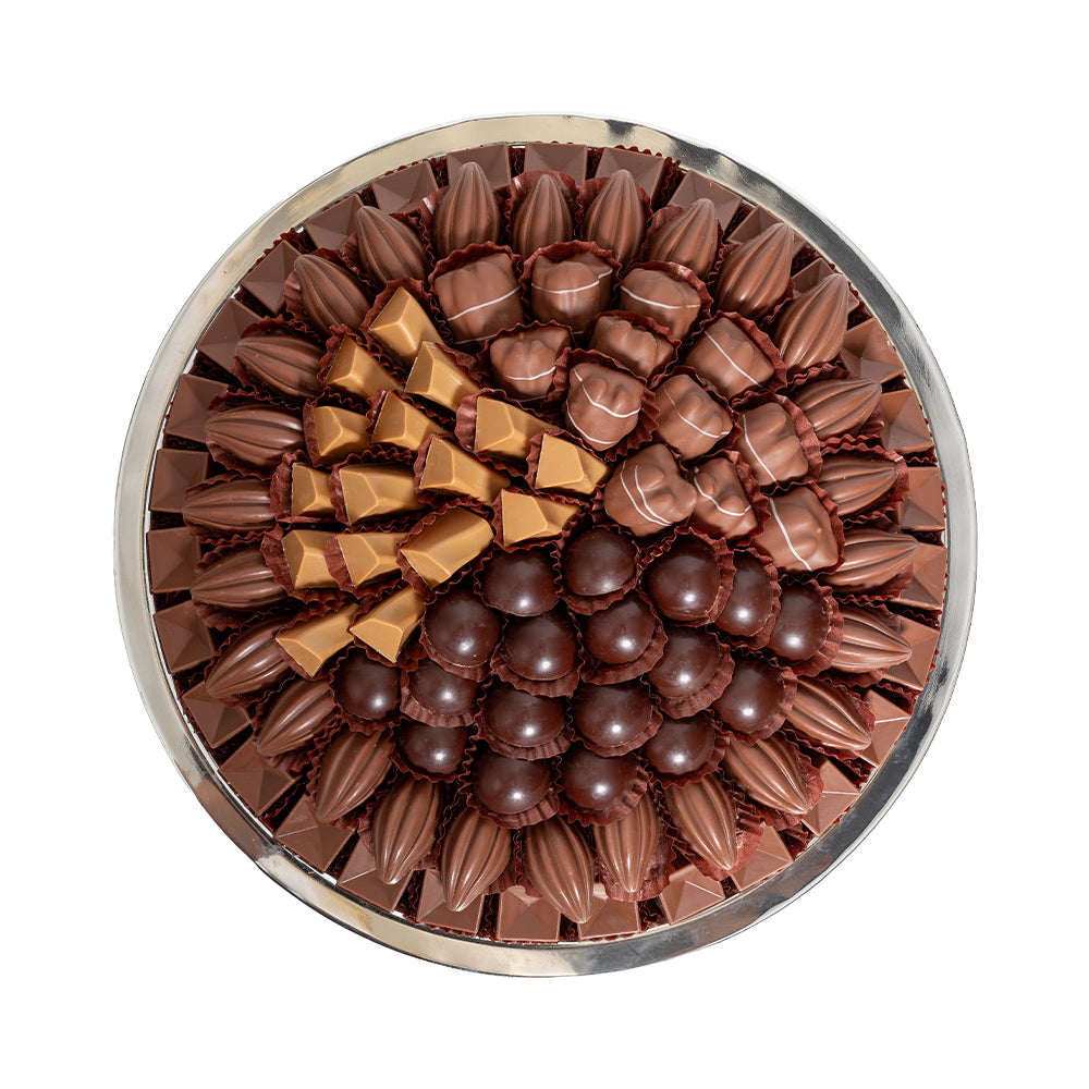 Daima Perce Neige Round Praline Chocolate Tray 930gm - Image 2