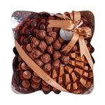 Load image into Gallery viewer, Daima Praline Chocolate Platter Silver Square Tray 905gm - Image 2
