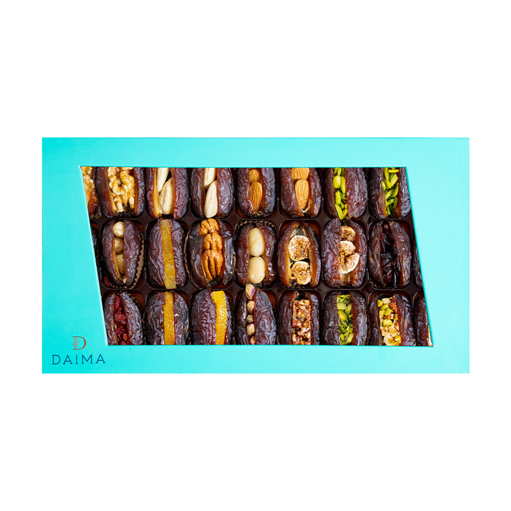 Daima stuffed dates bar assorted 710gm 01