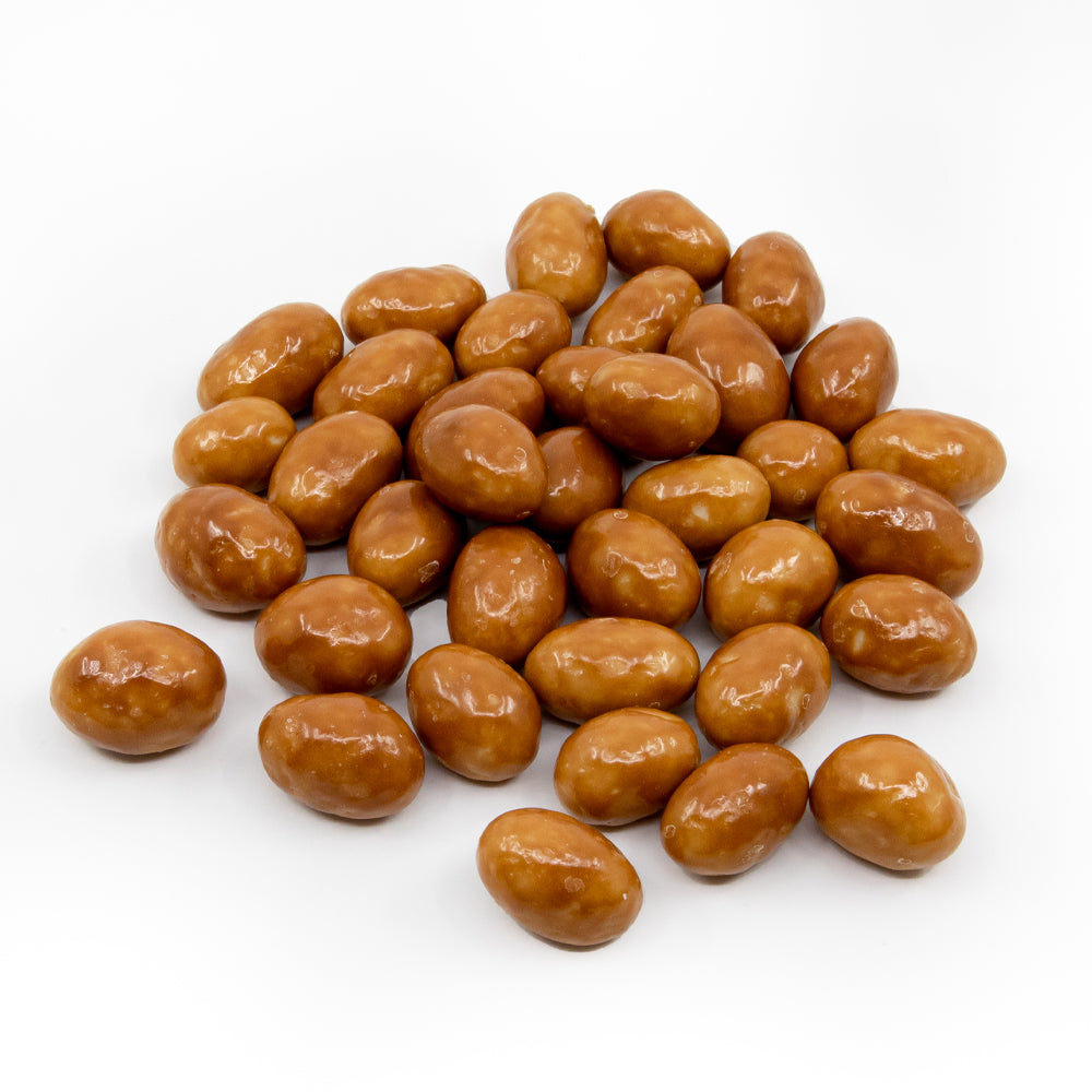 Pre packed dragee cylinder box pistachio caramel 270gm   image 2