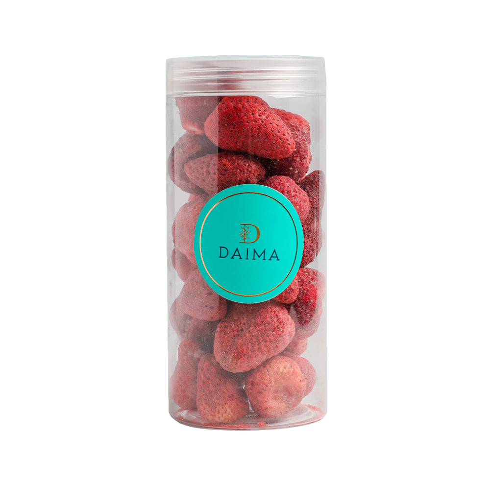 Pre packed daima dehydrated strawberry 80gm