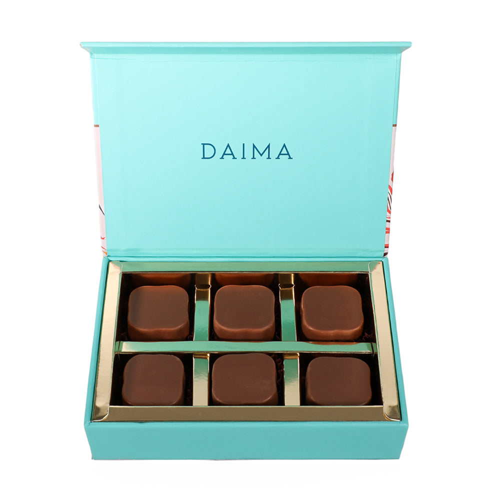 Pre Packed Daima Milk Chocolate Hazelnut and Kunafa 105gm - Image 3