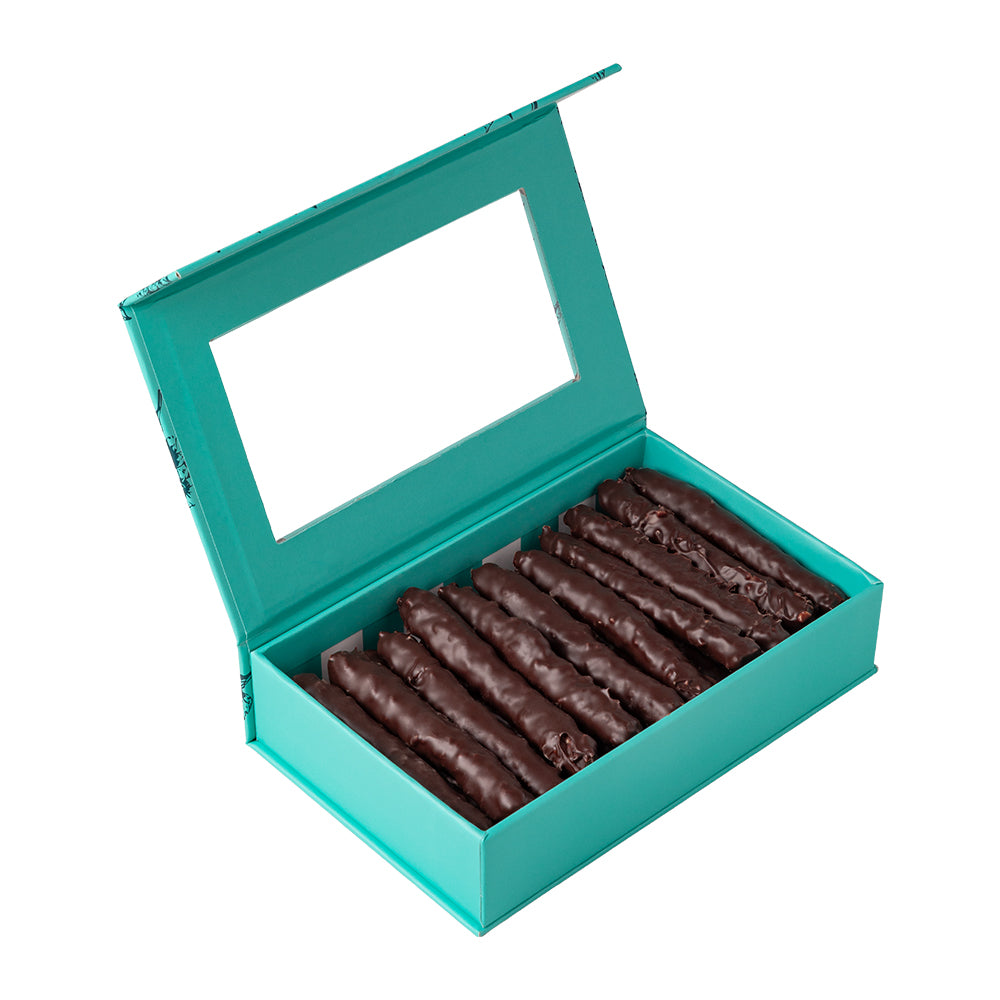 Pre packed dark chocolate orange 236gm