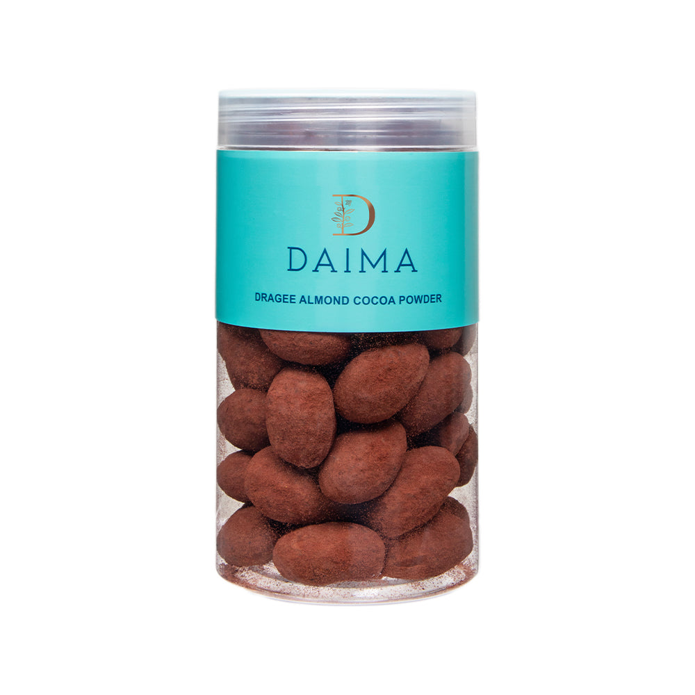 Pre Packed Dragee Almond Cocoa Powder 290gm