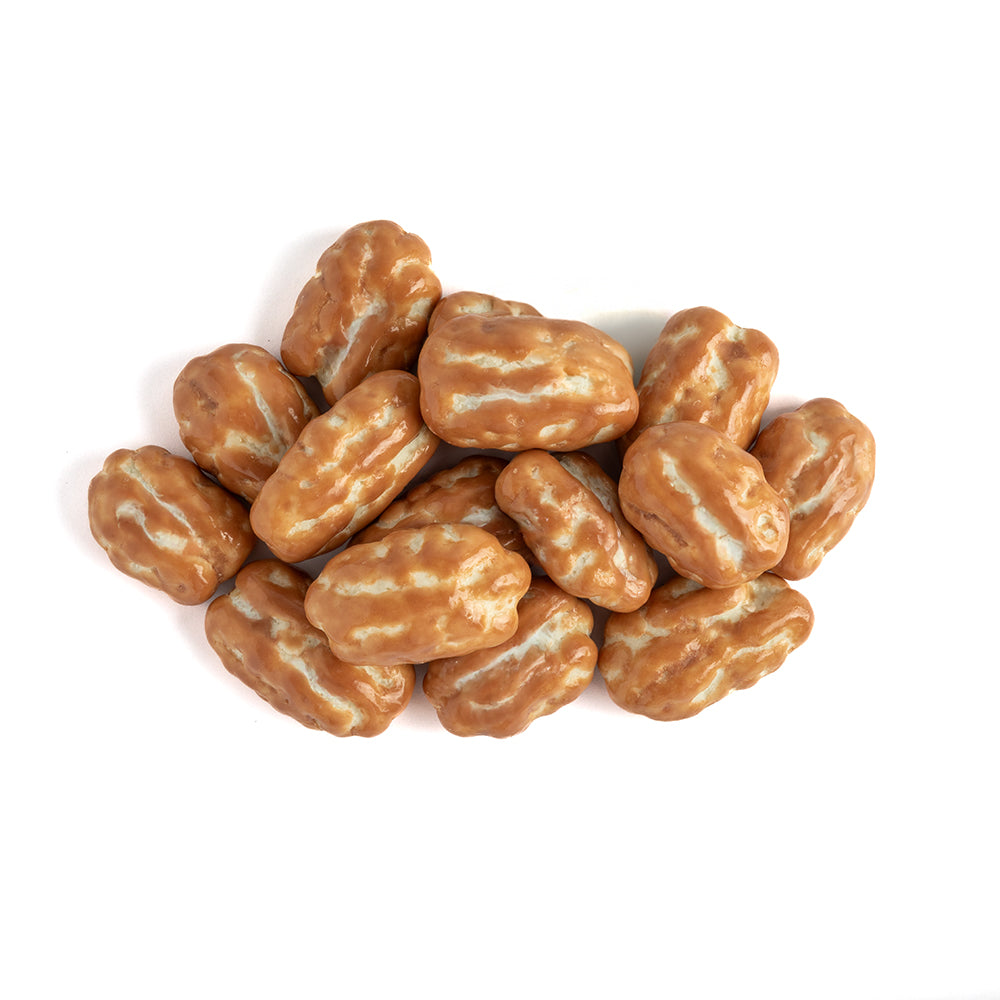 Pre Packed Dragee Cylinder Box Pecan caramel 270gm - Image 2