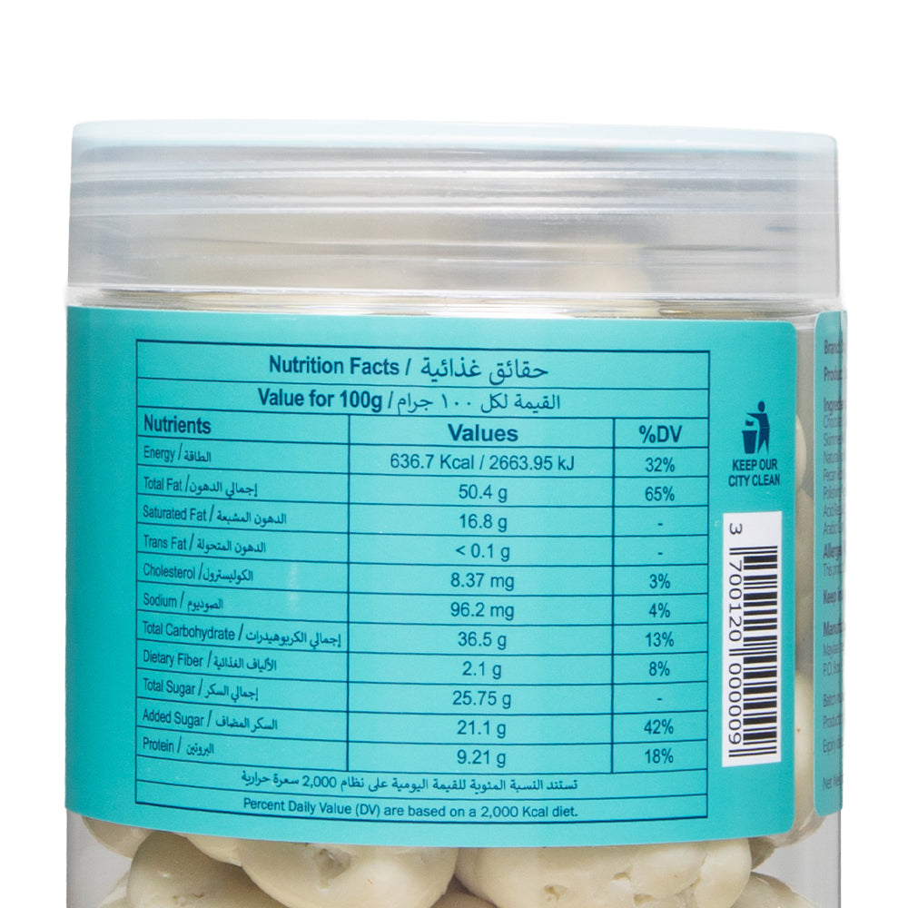Pre Packed Dragee Pecan White Chocolate - Image 7