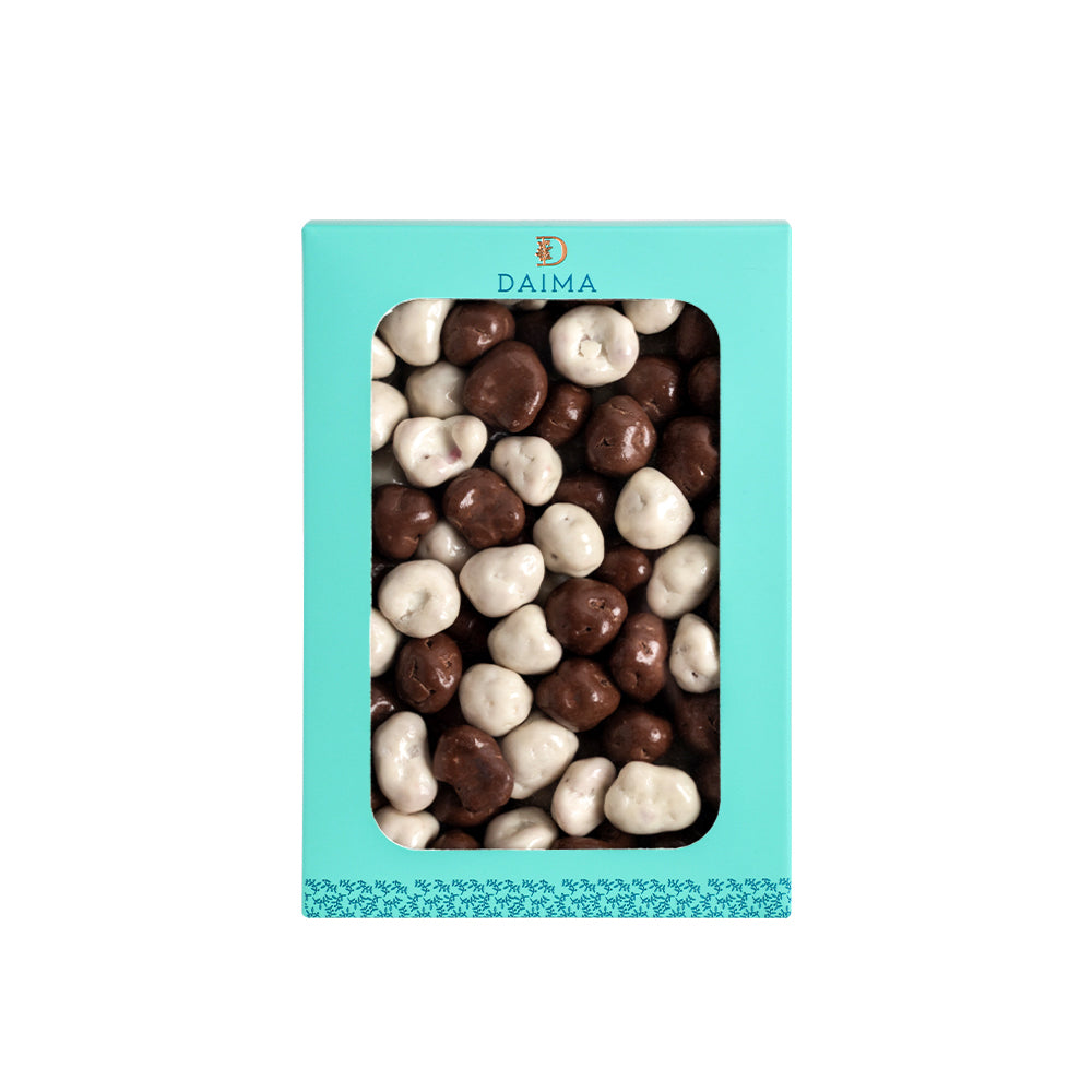 Pre packed dragee raspberry assorted 280gm