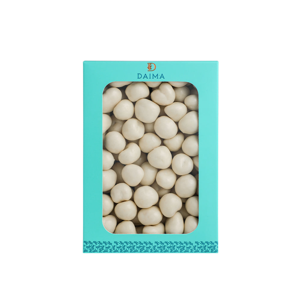 Pre Packed Dragee Raspberry White 280gm