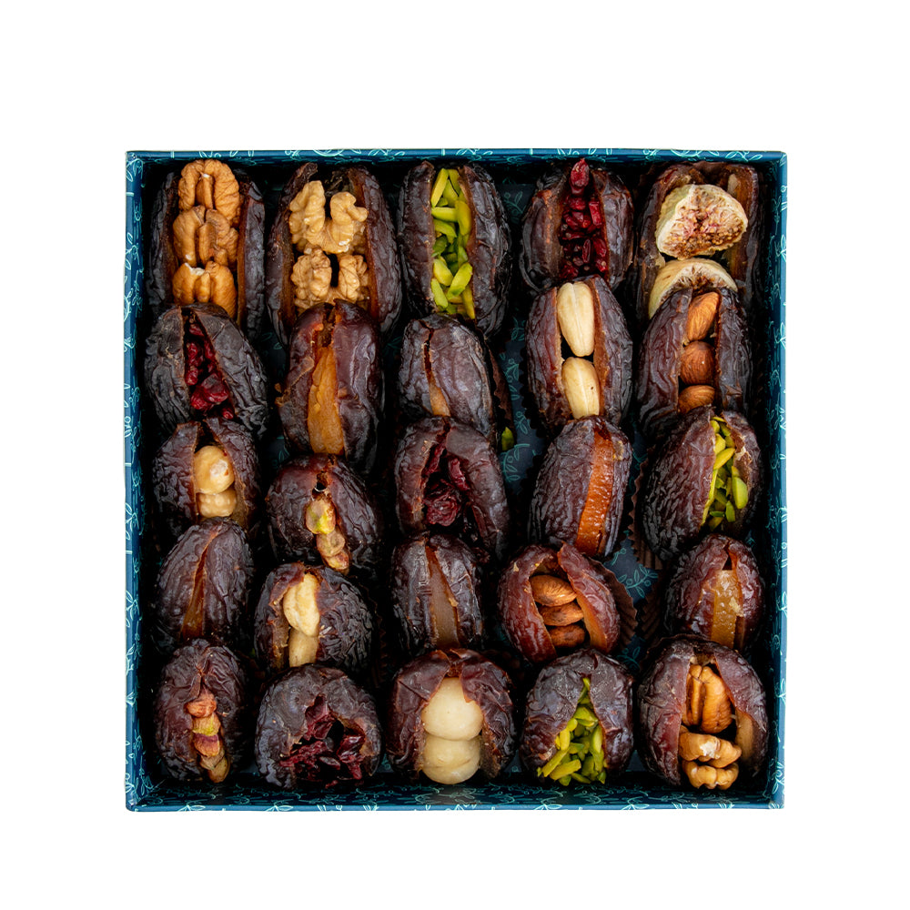 Pre Packed Stuffed Dates Jumbo Assorted 800gm
