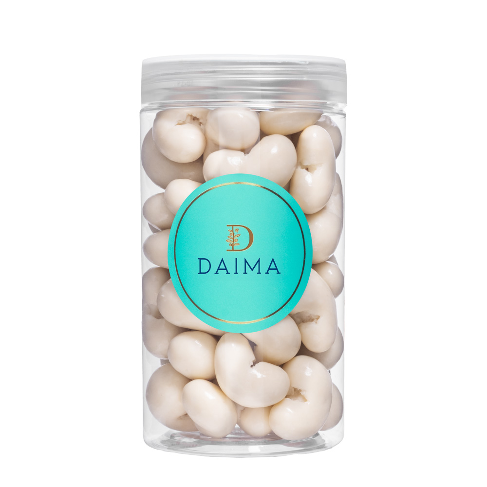 Picture of Pre Packed Dragee Cashew White Chocolate 300gm