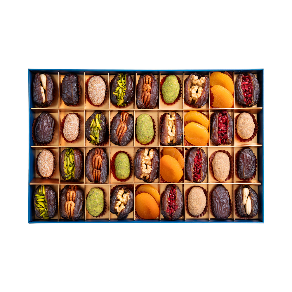 Picture of Daima Ramadan Stuff Dates Assorted 36 Set 1090gm