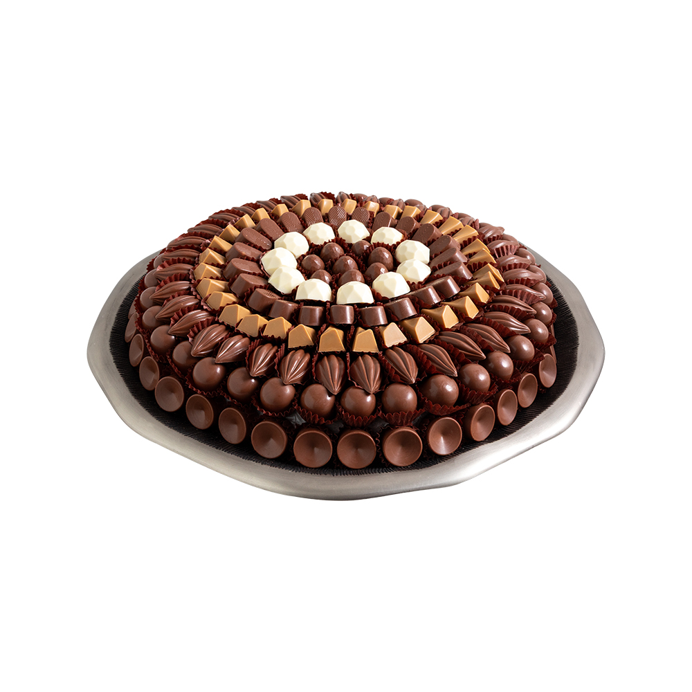 Picture of Daima Obsidian Oak Praline Chocolate Tray 1805gm