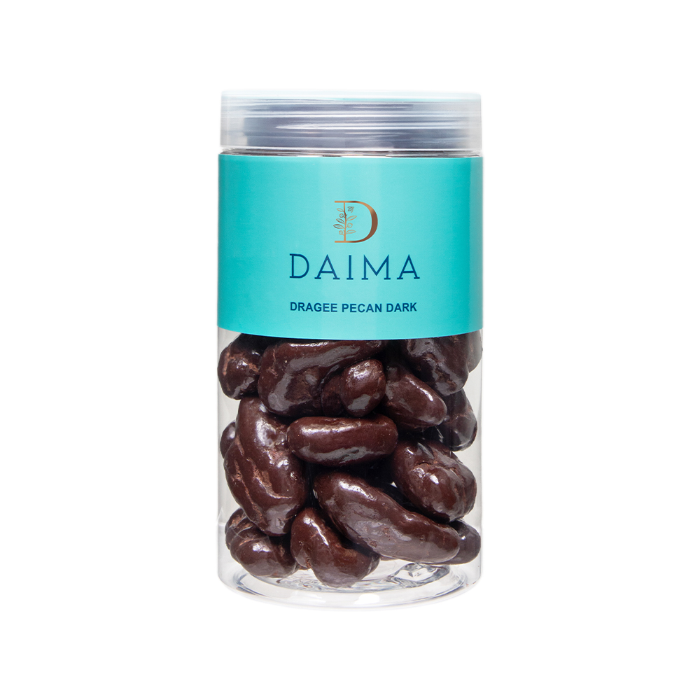 Picture of Pre Packed Dragee Pecan Dark Chocolate